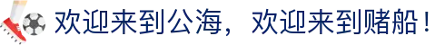 欢迎来到公海，欢迎来到赌船！